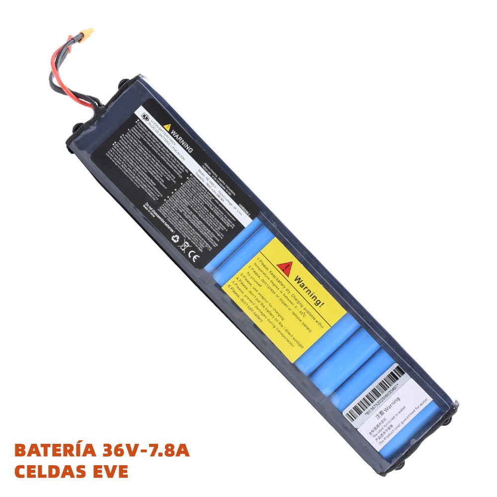 BATERÍA DE LITIO 36V-7.8A CELDAS EVE (CONECTOR XT-30 + CONECTOR JST 2PIN) COMPATIBLE CON PATINETE ELECTRICO?1785194412