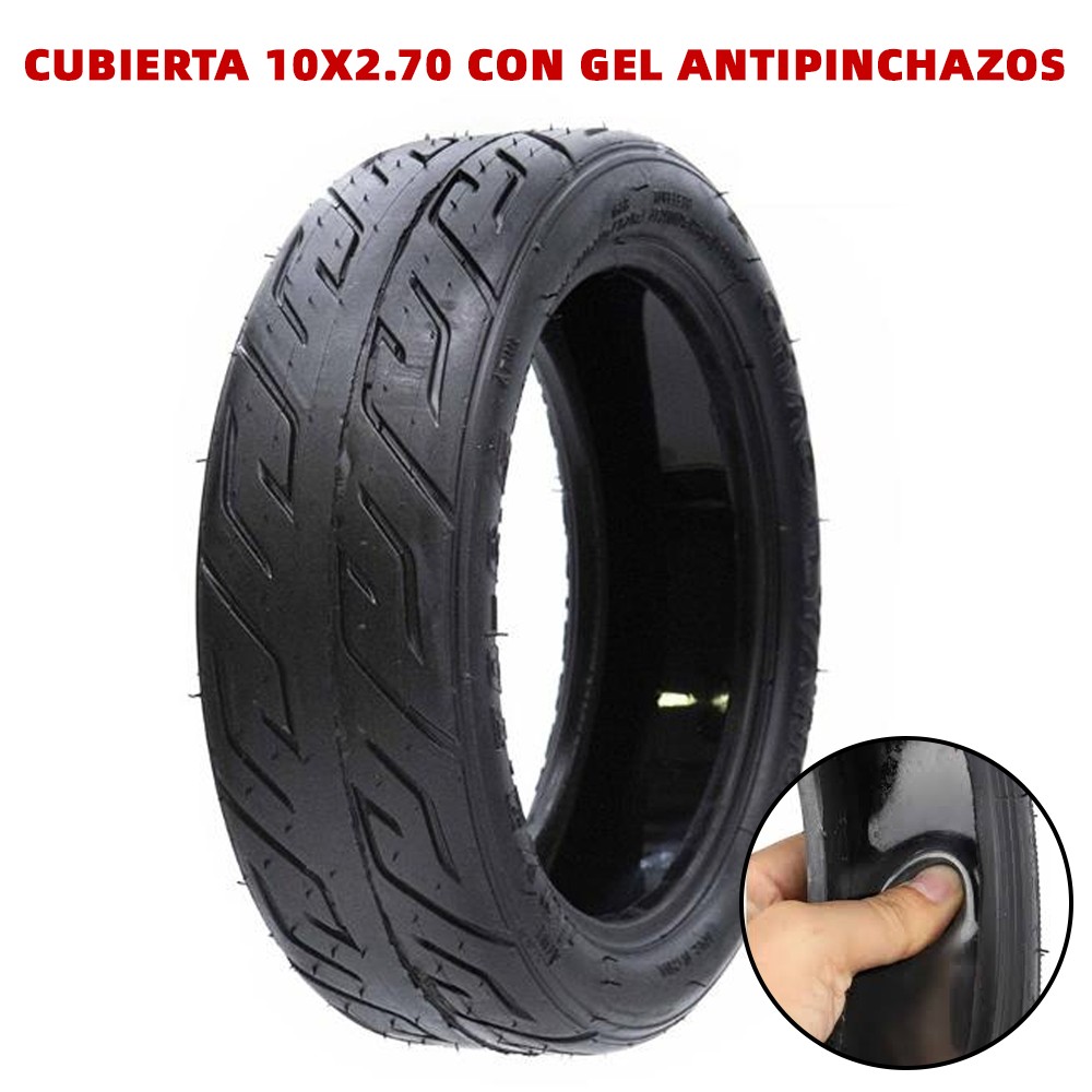 Cubierta 10x2.70-6.5 CHAOYANG Con gel antipinchazos para Scooter Eléctrico?1785194421