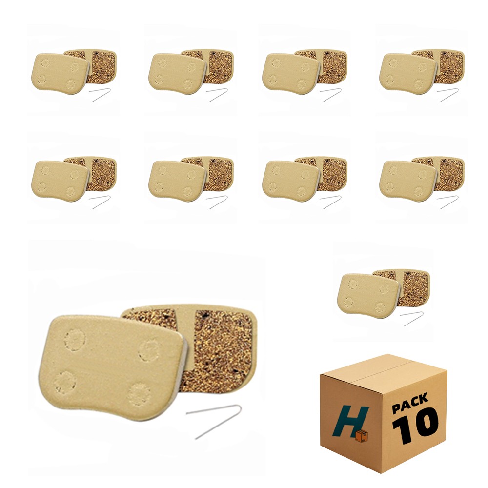 Pack 10PCS PASTILLA FRENO METALICA CECOTEC BONGO Z?1785191334