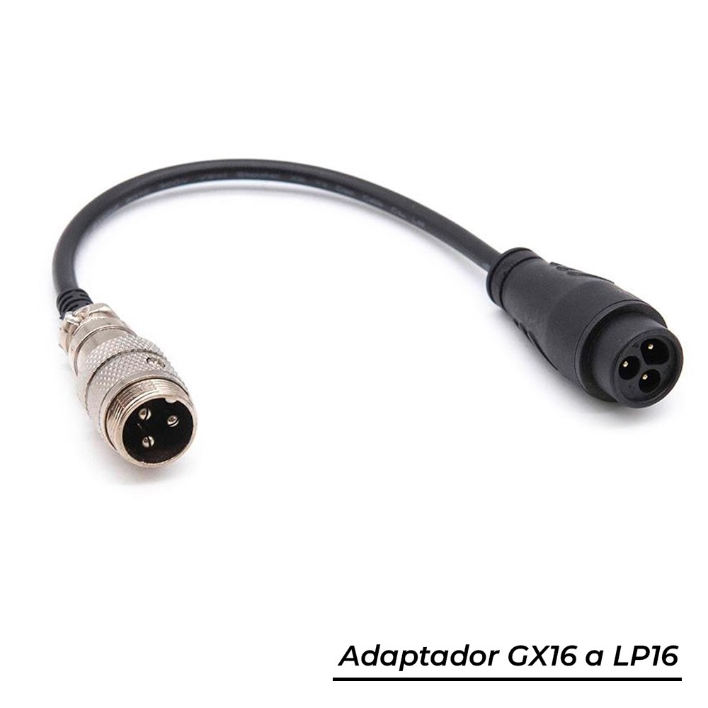 Adaptador GX16 a LP16?1785194303