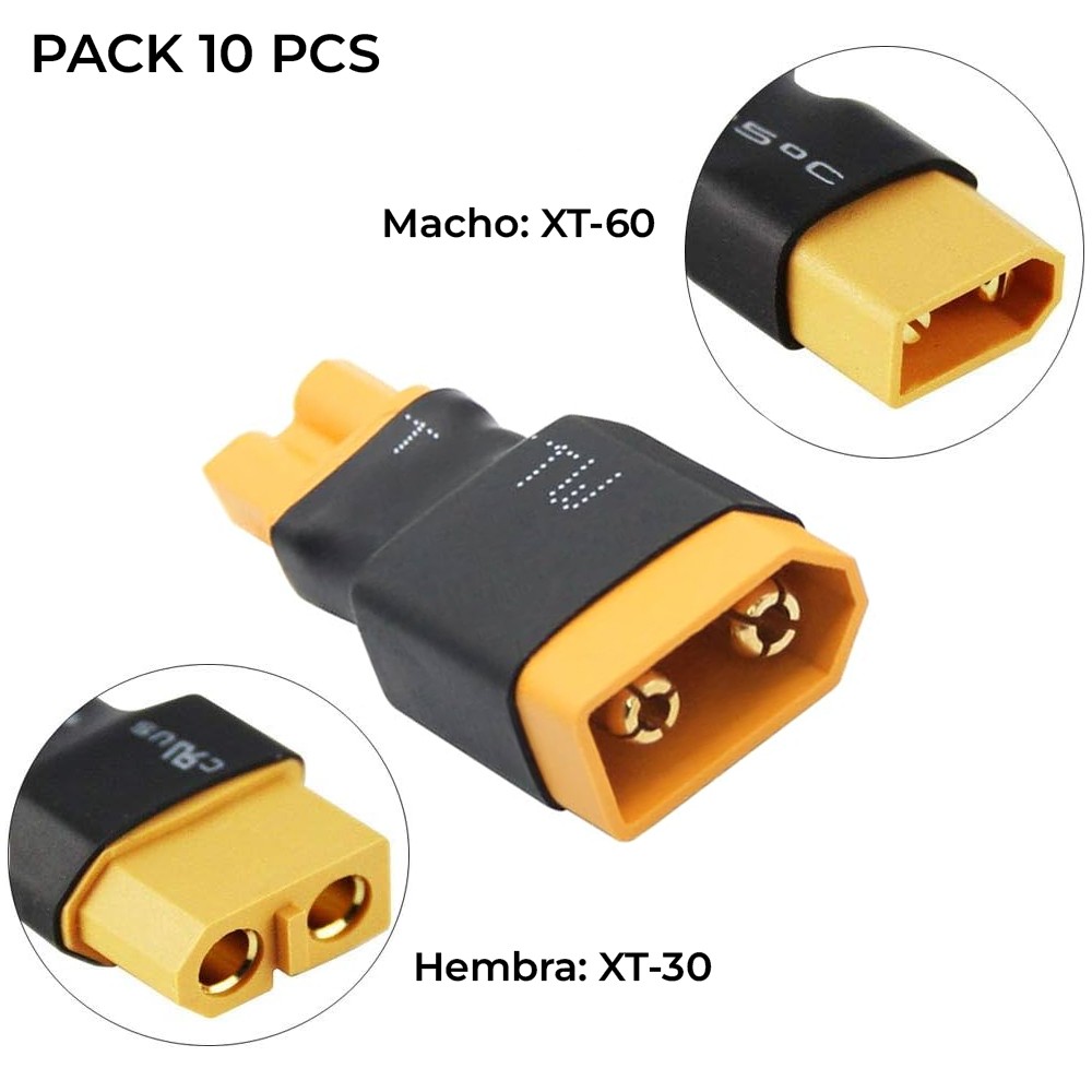 Adaptador XT-30 Hembra a XT-60 Macho?1785194312