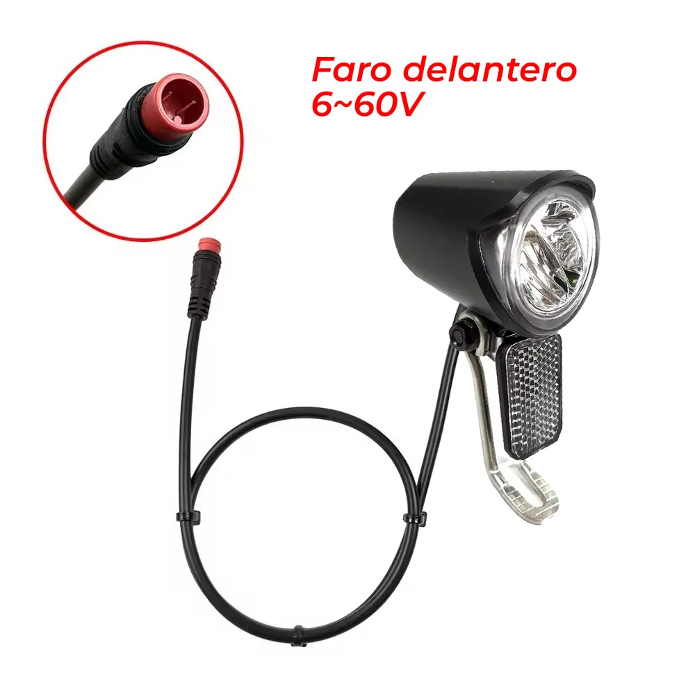 Luz delantera 6~60V 2 Pines Genérico?1785194589