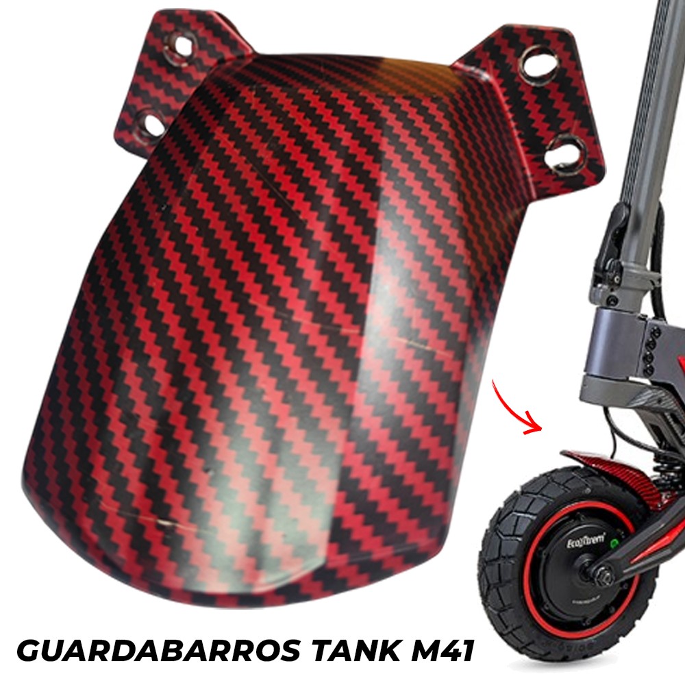 Guardabarros Delantero Ecoxtrem Tank M41 rojo?1785194243