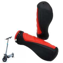 PUÑOS PARA PATINETE ELÉCTRICO COMPATIBLE CON SMARTGYRO SPEEDWAY, ROCKWAY, CROSSOVER (ROJO)