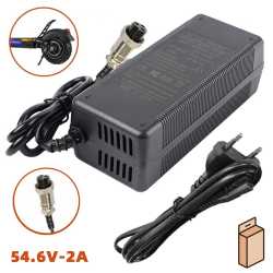 CARGADOR 54.6V-2A CONECTOR HEMBRA BASIC