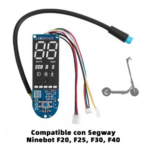 Display Pantalla compatible con Serie F para Segway Ninebot F20, F25, F30, F40