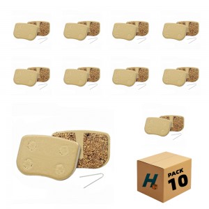 Pack 10PCS PASTILLA FRENO METALICA CECOTEC BONGO Z