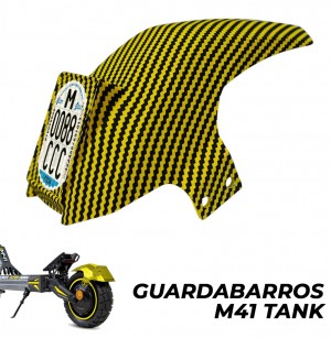 Guardabarros Trasero Ecoxtrem Tank M41 amarillo