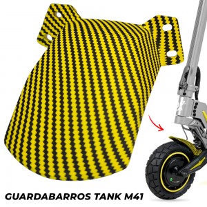 Guardabarros Delantero Ecoxtrem Tank M41 amarillo