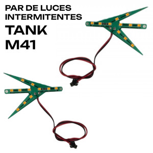 PAR DE LUCES INTERMITENTES M41 TANK ECOXTREM