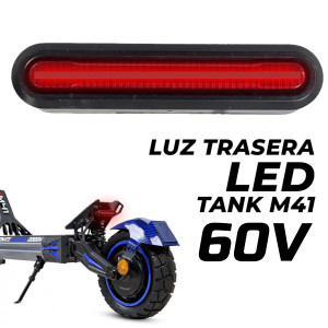 Luz trasera LED ECOXTREM TANK M41 - 60V / ARMORED DUAL