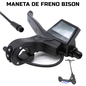 Maneta de Freno con Pantalla compatible con Ecoxtrem Bison