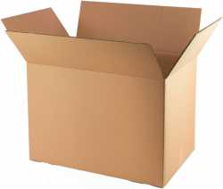 Cajas de Cartón Pack 10 unidades para Mudanzas Almacenaje Paquetería Ecommerce Transporte Reforzado con 2 ondas/capa reforzada con/sin asas (45x40x30cm)