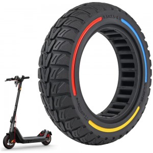 Neumático 9,5 x 2,5 – 6,1 (45mm) sólido macizo para NIU KQi3 Sport/Pro/Max Scooter eléctrico