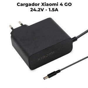 Cargador Patinete Xiaomi 4 Go / MI4 Lite 2 Gen Original 24.2V - 1.5A