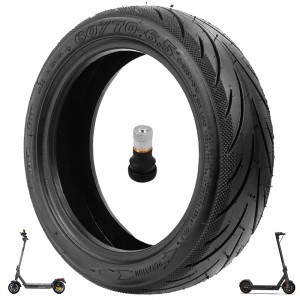 Neumáticos de repuesto para Smartgyro K2 y Ninebot Max G30, neumáticos de goma 60/70-6.5, neumáticos sin cámara Tubeless