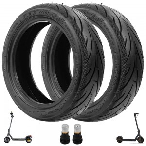 Kit Neumáticos de repuesto para Smartgyro K2 y Ninebot Max G30, neumáticos de goma 60/70-6.5, neumáticos sin cámara Tubeless