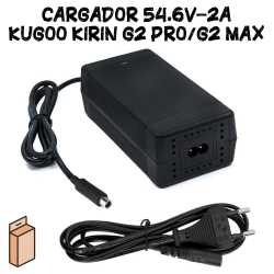 Cargador 54.6V-2A compatible con KUKIRIN G2 PRO /G2 MAX