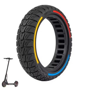 Neumático 9.5x2-6.1 sólido macizo compatible con Xiaomi M365 PRO PRO2 1S Scooter eléctrico