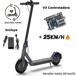 MI3 - 20KM/H  + Controladora V3 - 25km/h PATINETE ELÉCTRICO XIAOMI SCOOTER ORIGINAL (Segunda mano)