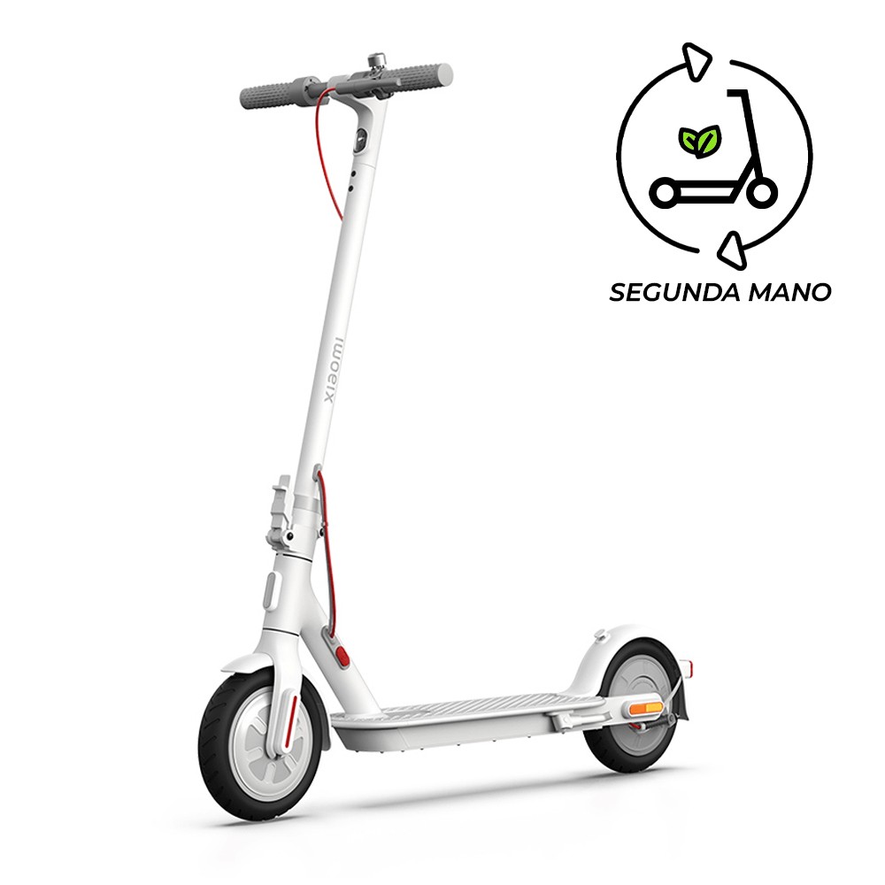 Xiaomi Electric Scooter Mi 3 Lite White - Negro (Segunda mano)?1785194406